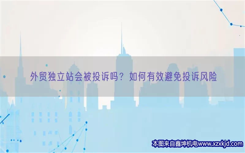 外贸独立站会被投诉吗？如何有效避免投诉风险(pic1)