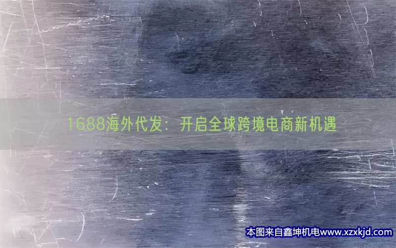 1688海外代发：开启全球跨境电商新机遇(pic1)