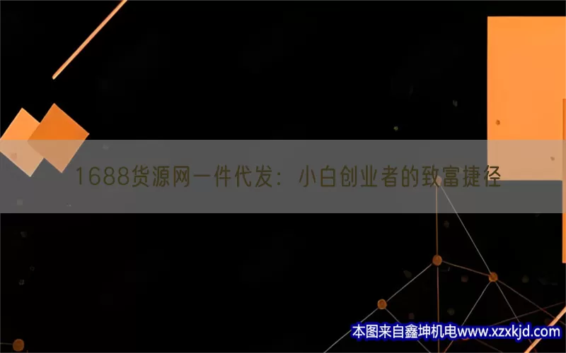 1688货源网一件代发：小白创业者的致富捷径(pic1)