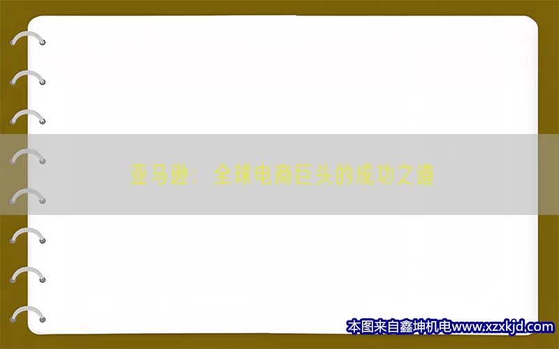 亚马逊：全球电商巨头的成功之道(pic1)