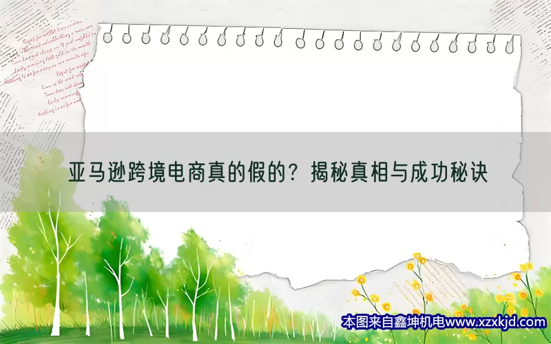 亚马逊跨境电商真的假的？揭秘真相与成功秘诀(pic1)