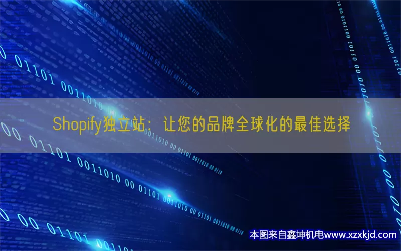 Shopify独立站：让您的品牌全球化的最佳选择(pic1)