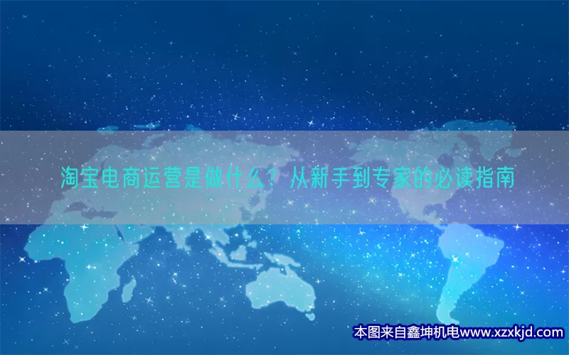 淘宝电商运营是做什么？从新手到专家的必读指南(pic1)