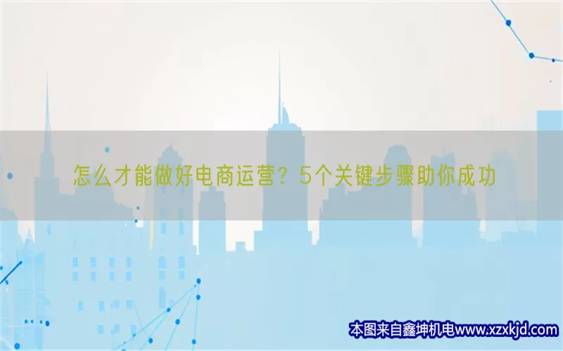 怎么才能做好电商运营？5个关键步骤助你成功(pic1)