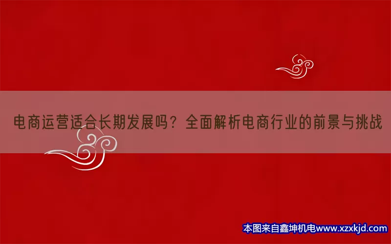 电商运营适合长期发展吗？全面解析电商行业的前景与挑战(pic1)