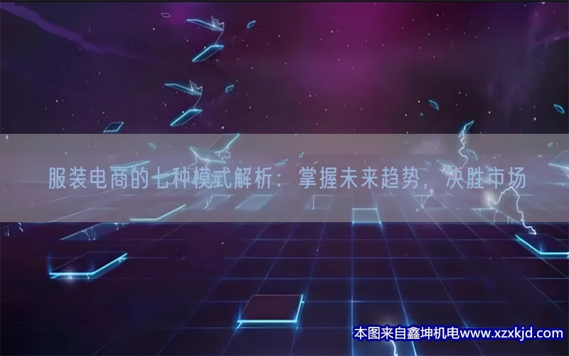 服装电商的七种模式解析：掌握未来趋势，决胜市场(pic1)