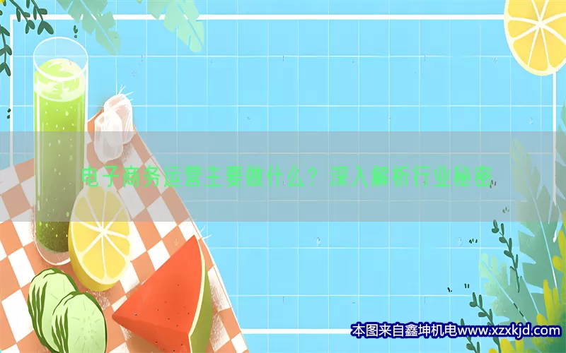 电子商务运营主要做什么？深入解析行业秘密(pic1)