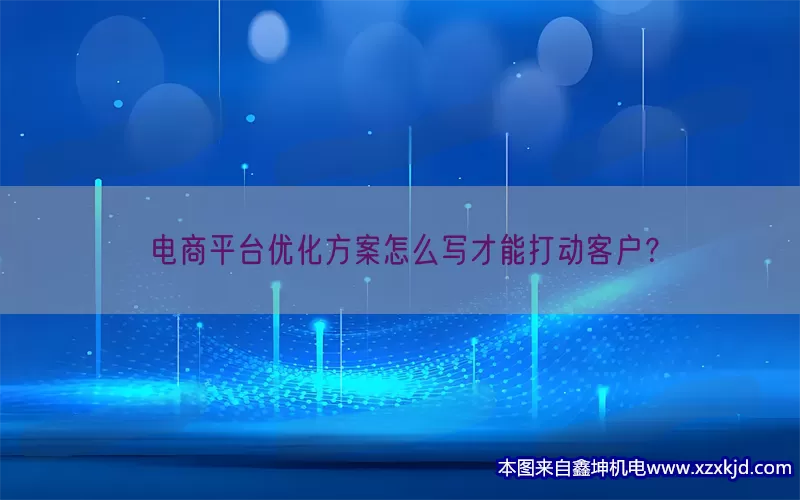 电商平台优化方案怎么写才能打动客户？(pic1)