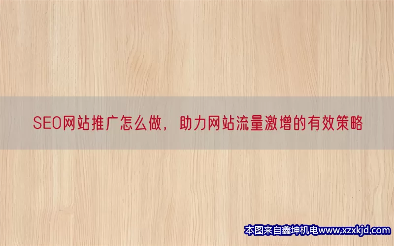 SEO网站推广怎么做，助力网站流量激增的有效策略(pic1)