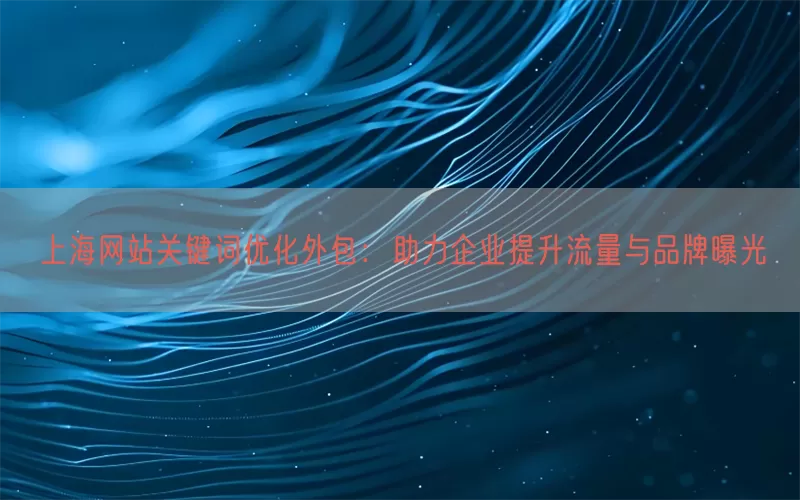 上海网站关键词优化外包：助力企业提升流量与品牌曝光