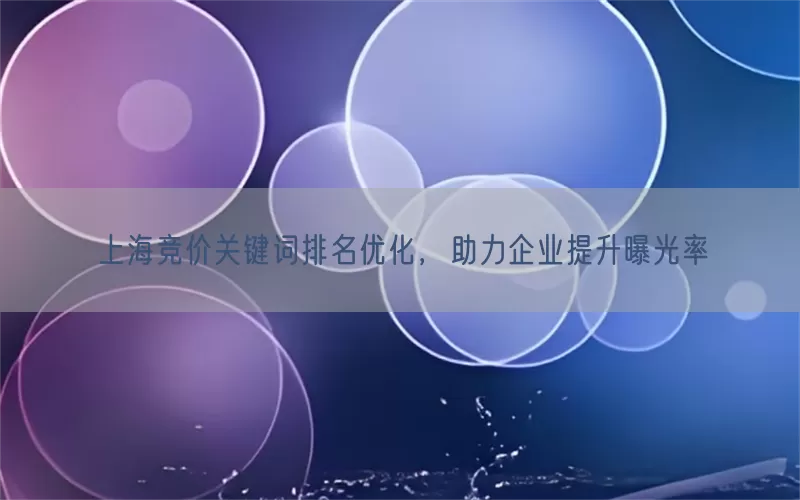 上海竞价关键词排名优化，助力企业提升曝光率