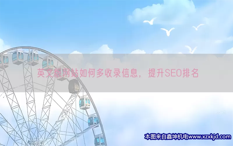英文版网站如何多收录信息，提升SEO排名(pic1)