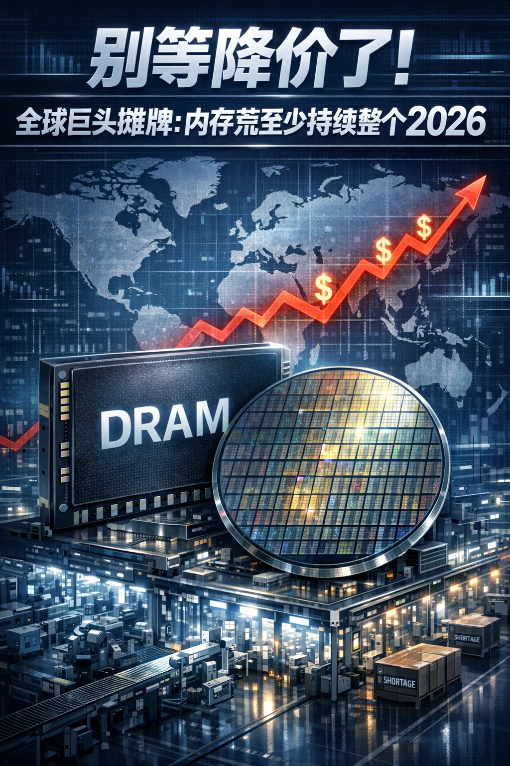 别等降价了! 全球巨头摊牌:内存荒至少持续整个2026(pic4) 别等降价了! 全球巨头摊牌:内存荒至少持续整个2026(pic4)